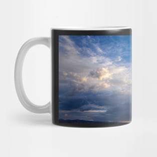 Beautiful Clouds Close to Sunrise in Boulder, Colorado Mug